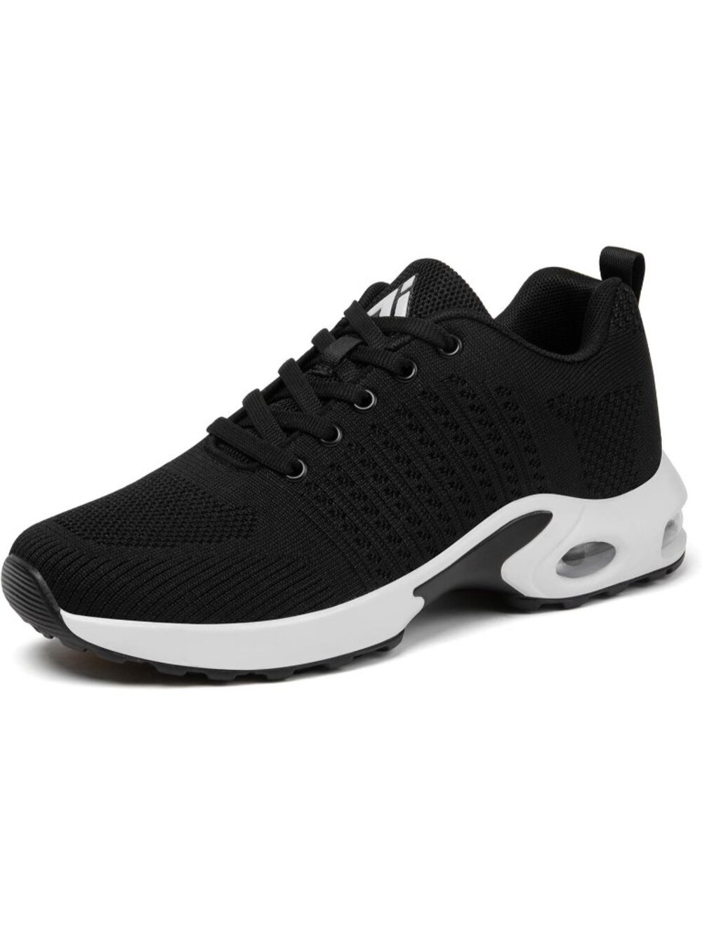 Women's Black Air Cushion Running Athletic Mesh Sneakers Basketball Shoes
